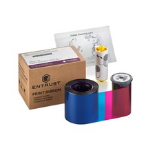 Entrust / Datacard 525100-001-S100 YMCKT Color Ribbon Kit  - New picture