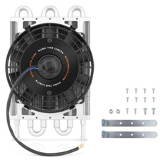 Mishimoto Heavy Duty Transmission Cooler With Electric Fan MMOC-F picture
