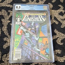 Marvel Comics The Punisher #1 CGC 8.5 (1987) Newsstand Edition Rare picture