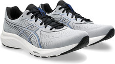 NIB MEN ASICS 1011B881 22 GEL CONTEND 9 PIEMONT GREY/BLACK RUNNING SHOE SNEAKERS picture