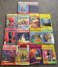 Lot of 14 R L Stine Goosebumps 1990s PB 51 46 37 59 2 25 18 26 1 6 55 42 SE  2 picture