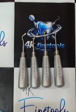 Hu-Friedy Lot Of 4 Cryer Elevators & Potts Elevators' E6,E7,EA31,EA32 picture