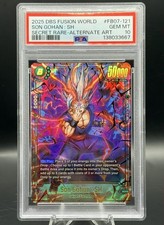2025 DBS Fusion World Son Gohan SH SCR Alt Art FB07-121 PSA 10 picture