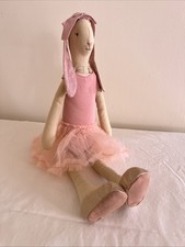 Maileg “Ballerina Bunny” In Pink Outfit 17” Tall #F2605 picture