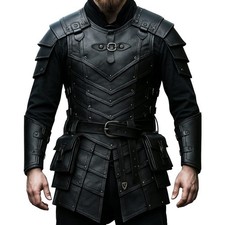 Customized Medieval Knight Armor Suit Viking Crusader Combat Full Body Armor Set picture