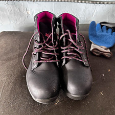 BRAHMA Women's Work Boots Size 8.5 Medium Width ASTM F2413-18 picture