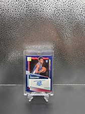 2025 Panini Donruss Blue Rookie Auto /25 Vj edgecomb Philadelphia 76ers picture