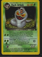 Pokémon TCG Team Rocket Dark Arbok 2/82 HP picture