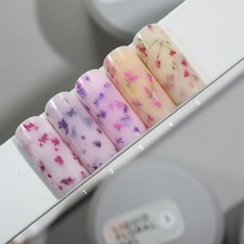 Saga Milky Flower Builder Gel Extention Summer Floral Manicure Nails Nail Art picture