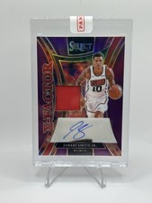 2024-25 Panini Select X-Factor Memorabilia Signatures Jabari Smith Jr Purple /99 picture