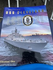 U.S.S. Cleveland LCS 31 Commissioning Book 2026 Cleveland, Ohio 5/16/2026 picture