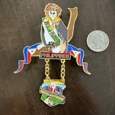 Believe The Promise 2024 SDA Pathfinder Camporee Pin 🇵🇭 Eagle Dangler picture