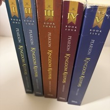 Kingdom Keepers Book 1-5 Box Set Ridley Pearson YA Disney Series Lot Paperbacks picture