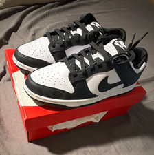 Nike Dunk Low Retro Black White Low Top Men's 10.5 100% Authentic Ship Tmr 🔥 picture
