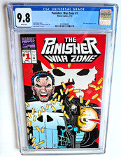 PUNISHER: WAR ZONE #1 CGC 9.8 ++ ULTRA-RARE NEWSSTAND VARIANT ++ 1992 picture