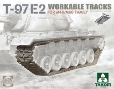 TAKOM-2163 Takom 1/35 T-97E2 Workable Tracks For M48/M60 Family picture
