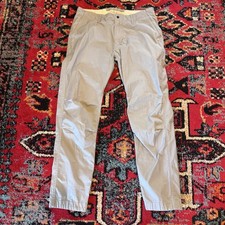 Relwen Men's Gray Cotton Chino Pants Size 32 EUC picture