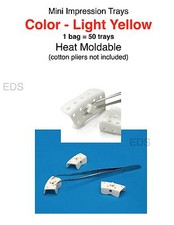 Mini Impression Trays - Heat Moldable - 50 trays picture