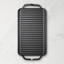 Lodge Chef Collection Seasoned Cast Iron Double Burner Reversible Grill/Griddle picture