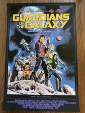 Guardians of the Galaxy Black Mondo 24x36 Poster Paul Mann Limited Edition Print picture