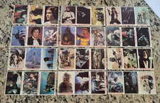 Empire Strikes Back 1980 STAR WARS Vintage 36 Card UNCUT Sheet Burger King Set picture