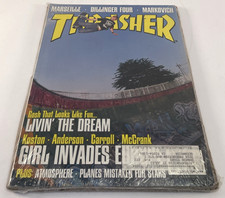 Thrasher Skateboard Magazine September 2002 - Marseille. Alan Peterson Cover picture