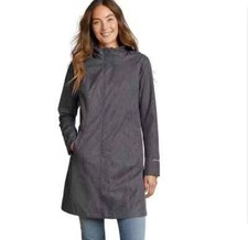Eddie Bauer Women's Girl on the Go Trench Coat, Medium Size, New picture