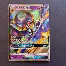 Lunala GX SM103 Black Star  Promo Sun and moon Holo picture