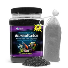 Aquatic Experts Premium Activated Carbon, Aquarium Filter Media & Fine Mesh Bag picture