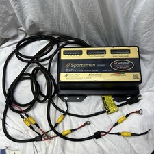 Sportsman series delta volt on board tri pro three 10 amp bank charger Model SS3 picture