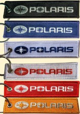 Polaris Embroidered Key Chain Snowmobiles Off Road Motorcycles Quads ATVs picture