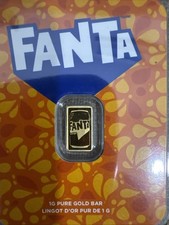 PAMP Orange Fanta 1g Gold Bar in TEP Assay Card Limited Edition Of 7500 Free Shp picture