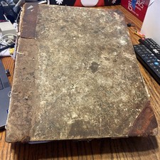 Antique 1870s Victorian Clipping Scrapbook NY John Dix Illustrate Comic ephemera picture