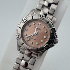 VTG Caravelle-Bulova Quartz Watch 43L09 Women Silver Japan Analog New Battery 7