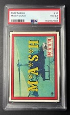 1982 MASH Logo PSA 4 Mash Card #4 picture