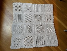 Beautiful Vintage Crochet Blanket- Handmade picture