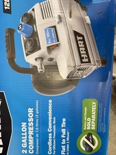 HART 20 Volt 20v 2 Gallon 120 PSI Compressor (Tool Only) New In Box Cordless picture
