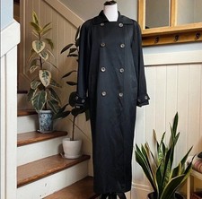 Vintage Fleurette Too 100% Wool Double-Breasted Long Coat | Saks Fifth Avenue 4 picture