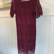 Floral Lace Formal Dress Midi picture