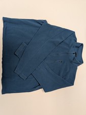 L.L.Bean Trail Fleece Quarter Zip Pullover Mens XXL Blue Outdoor Hiking picture
