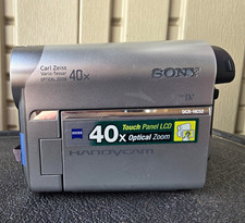 Sony Handycam DCR-HC52 MiniDV Camcorder 40x Optical Zoom Touch LCD USB picture