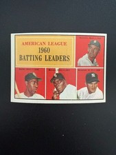 1961 Topps AL Batting Leaders #42 picture