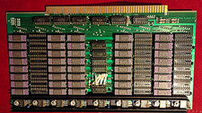 Vintage S-100 Bus 32K Static RAM Memory Board w/ 32 Ceramic Fujitsu MBM4044 ICs picture
