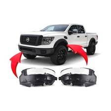 Fender Liner Front Set of 2 for Nissan TITAN XD 2016-2019 NI1248170 NI1249170 picture