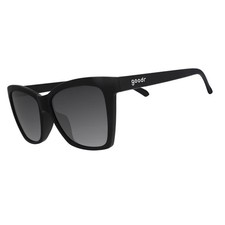 goodr Adult New Wave Renegade Plastic Rectangle Sunglasses - Black picture
