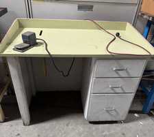 Levin Jewelry Lathe Bench Table With Motor & Foot Pedal picture