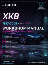 Jaguar XK8 1997 1998 1999 2000 2001 2006 Workshop Repair Service Manual picture