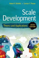 Scale Development: Theory and Appli..., Robert F Devell picture
