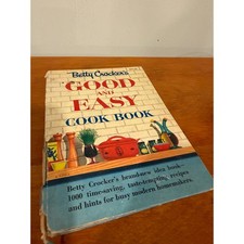Vintage 1954 Betty Crocker Good and Easy Cook Book First Edition 10th Printing picture