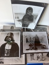 Lot Of 7 Original Vintage 1977 Star Wars memorabilia 8x10 Photos/ Signed? picture
